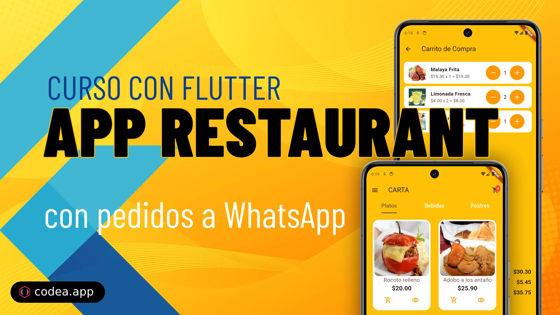 Curso App restaurant con pedidos en Flutter