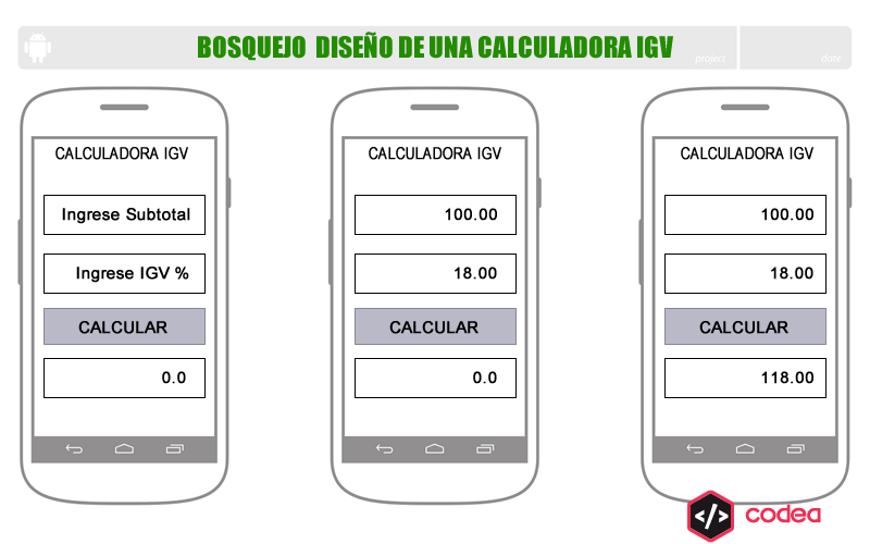 Bosquejo calculadora IGV