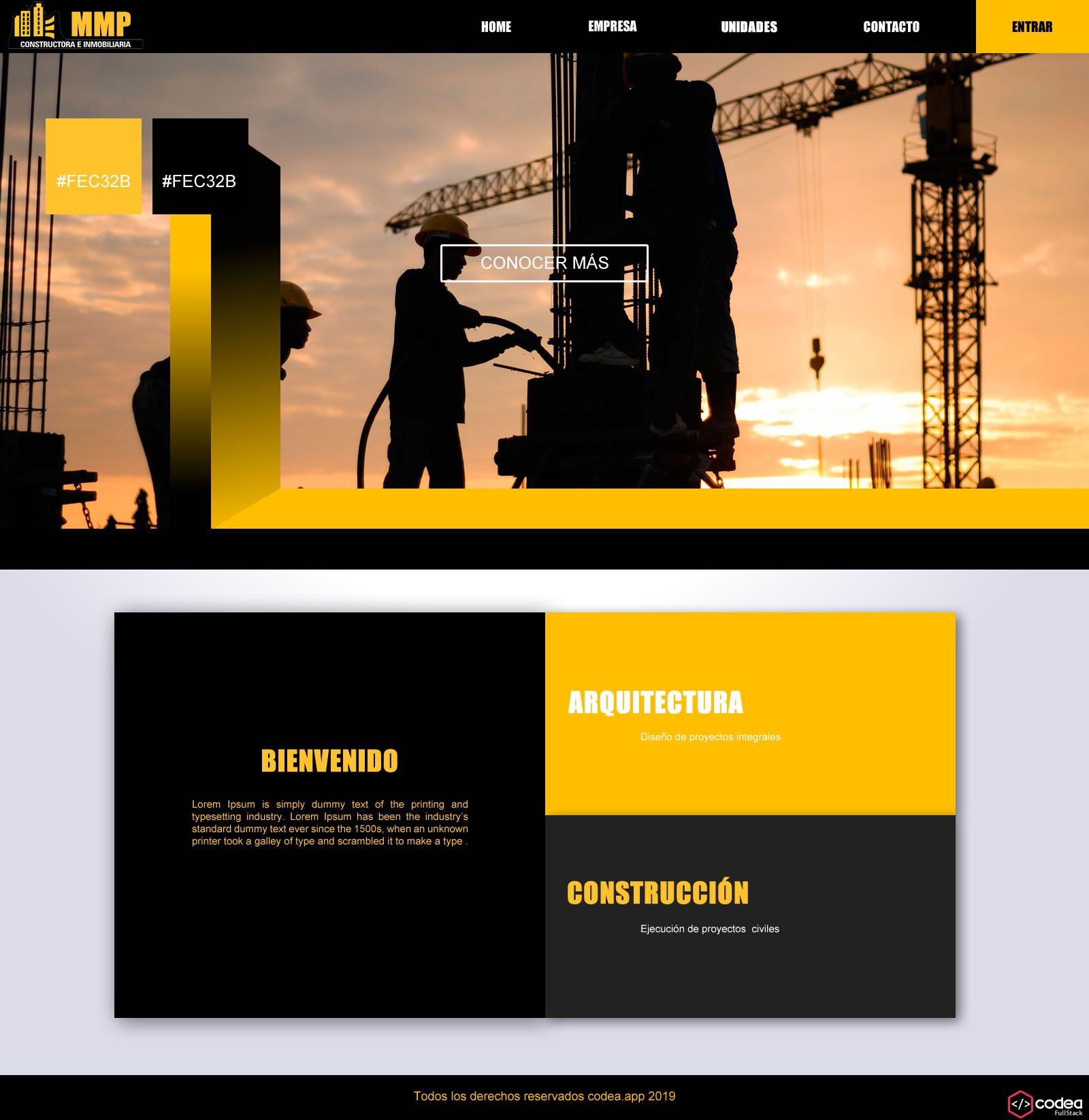 Diseño Web Constructora