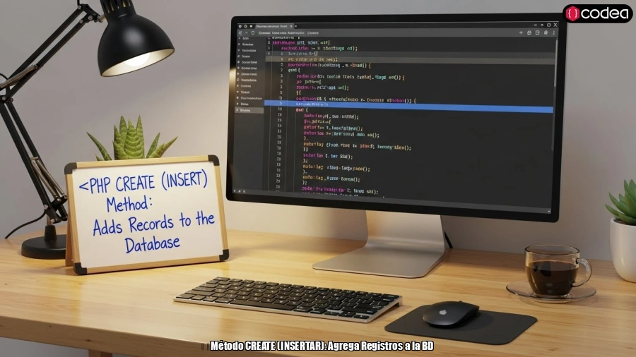 ➕ Método CREATE (INSERTAR): Agrega Registros a la BD