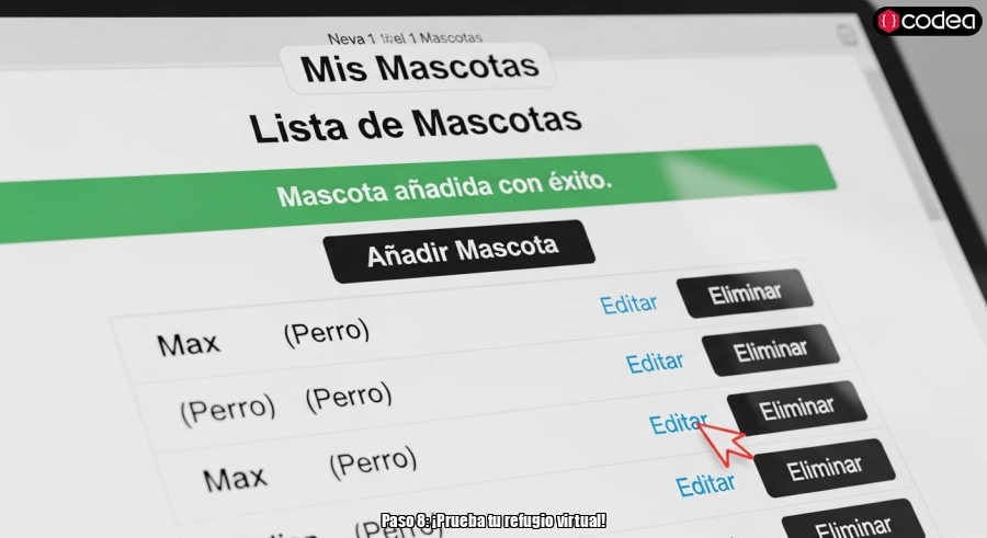 Paso 8: ¡Prueba tu refugio virtual!