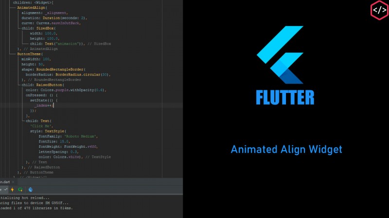 Animated Align Widget