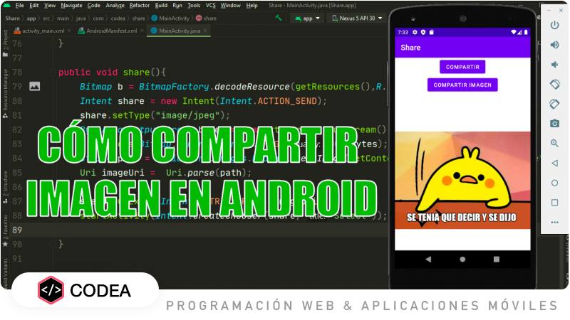 Compartir Imagen en Android