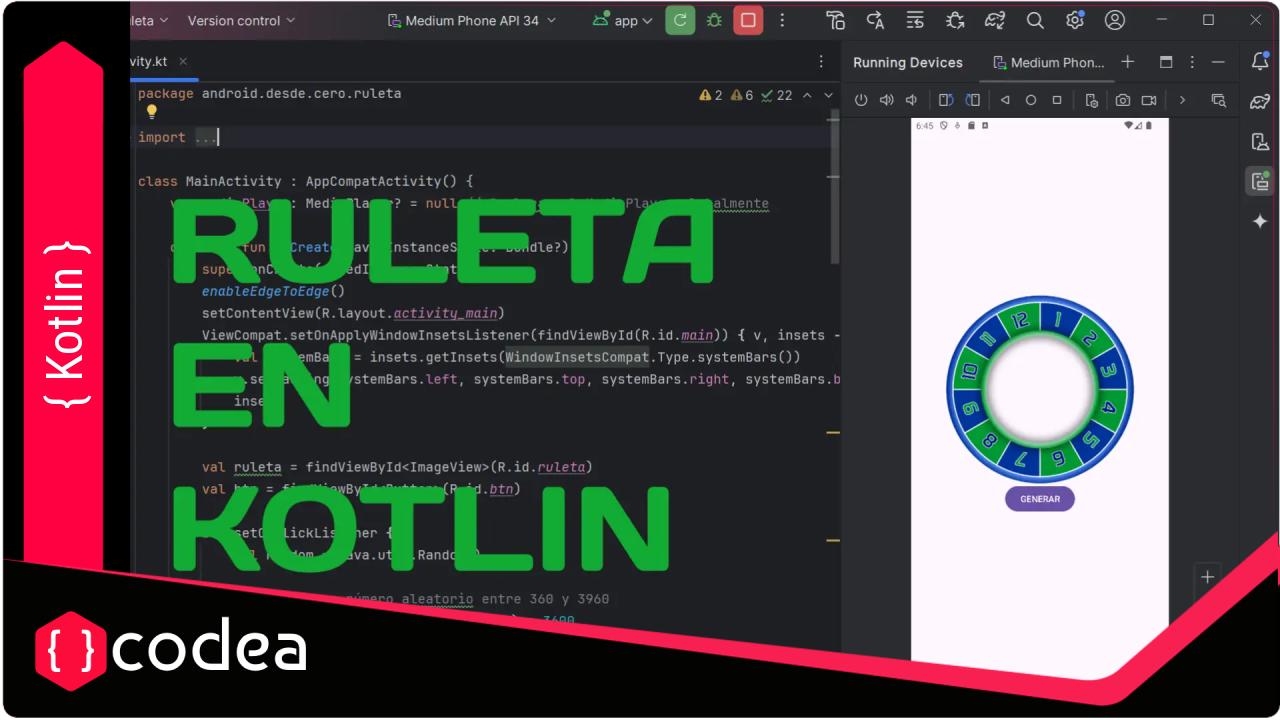 Crear una Ruleta Animada con Android: Paso a Paso