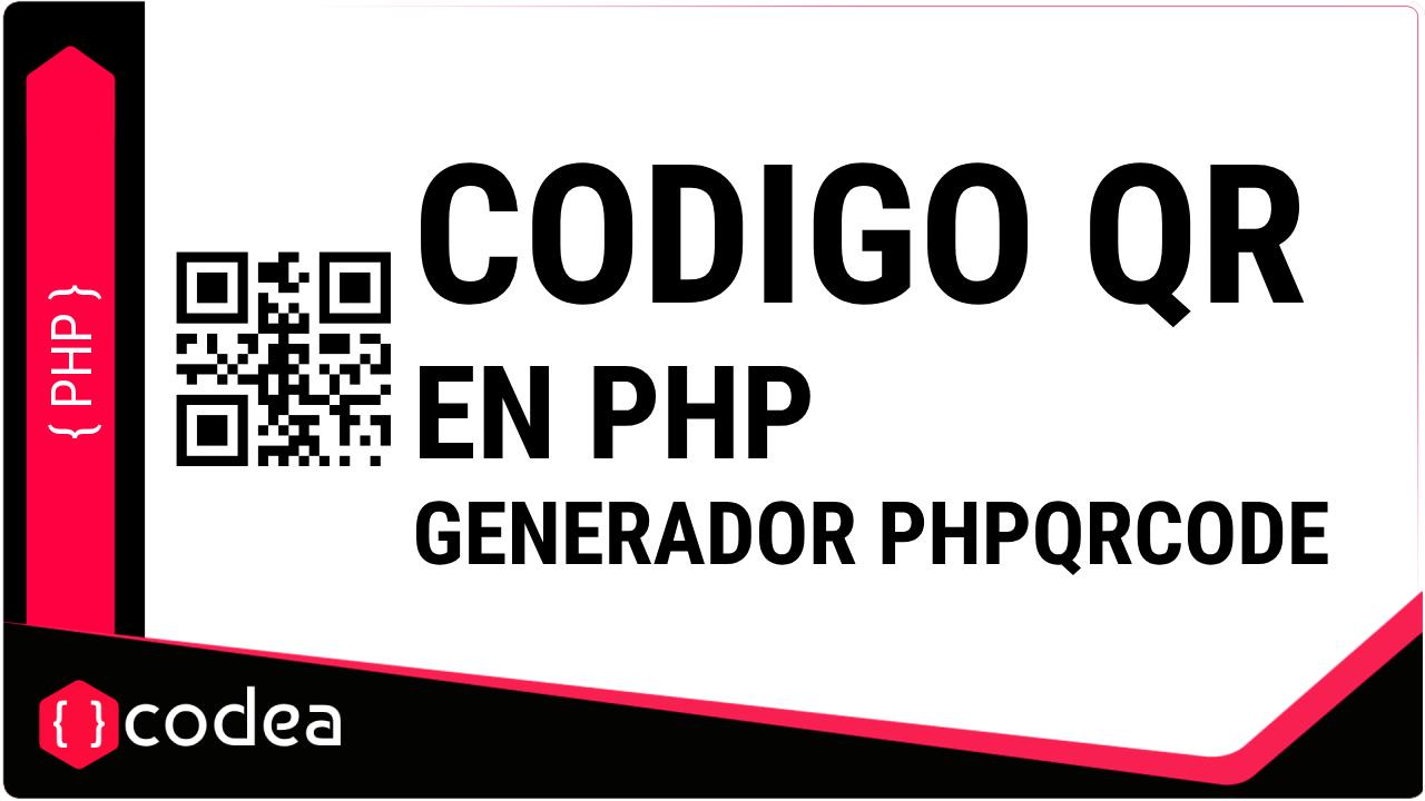 Generador de Códigos QR con PHPQRCODE