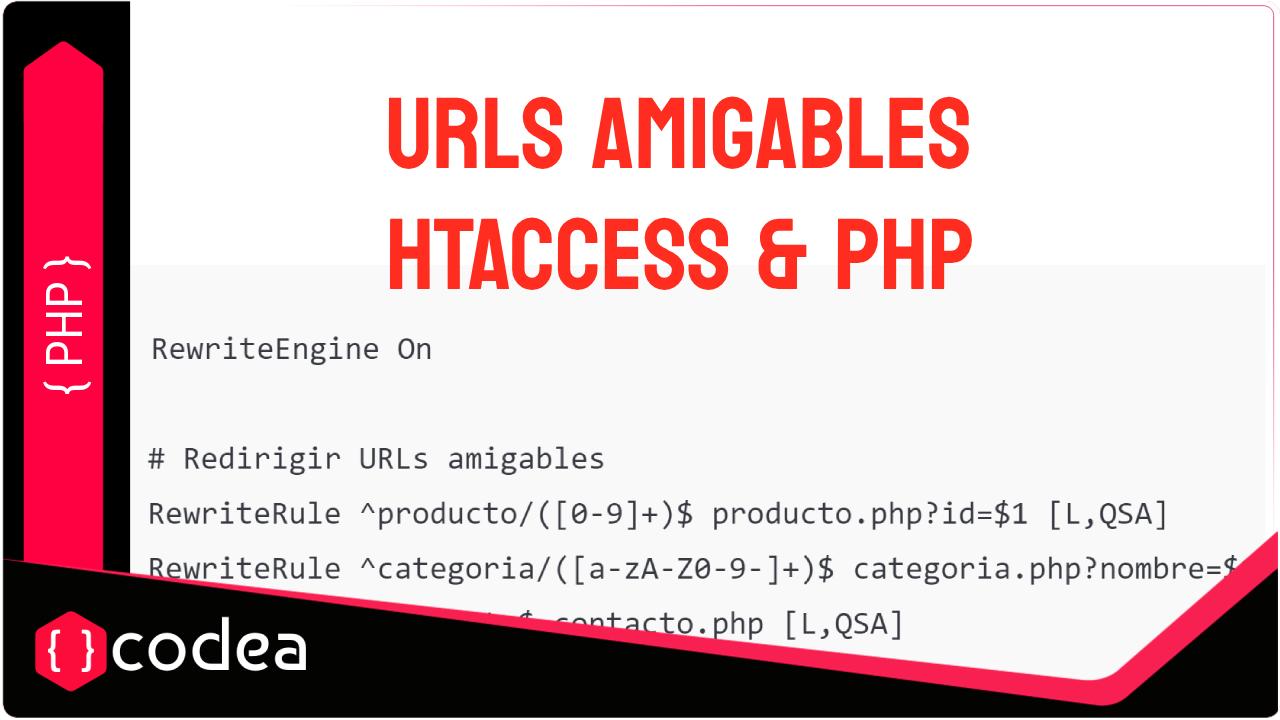 Urls amigables con PHP