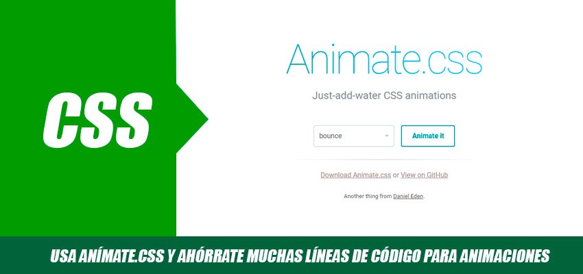 Aprende a usar Animate.css rápido y fácil