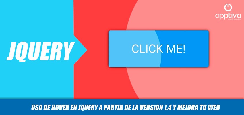 Uso de la función hover jQuery